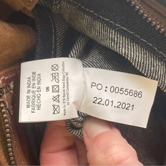 This STS Ranch Marimar Satchel Western Overnight conceal carry bag - Picture 15 of 16